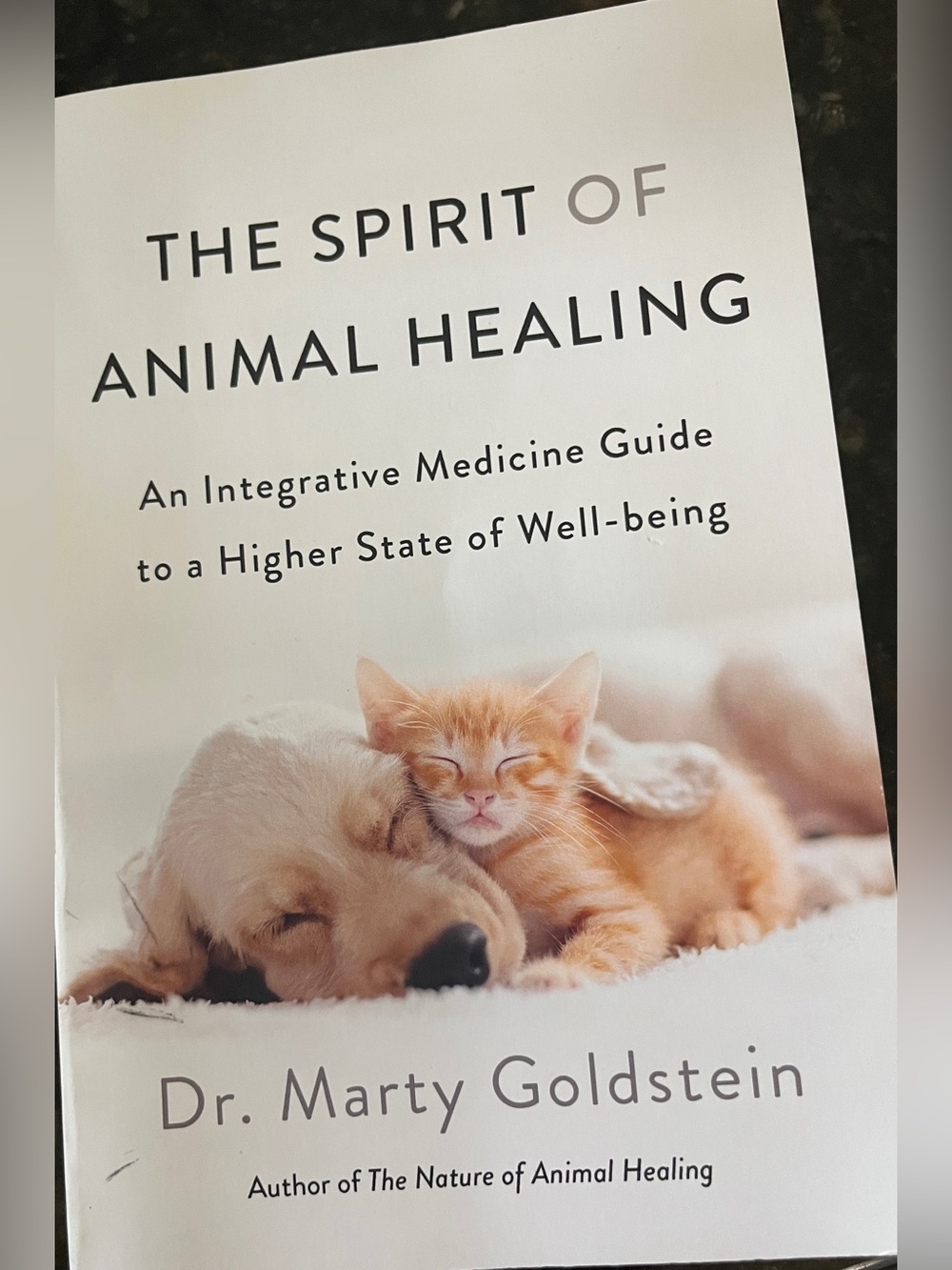The Spirit of Animal Healing by Dr
Marty Goldstein